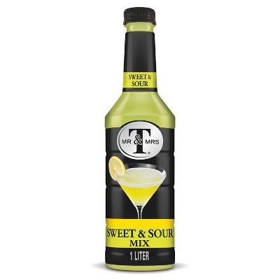 Mr & Mrs T Sweet Sour Drink Mix - 1L Bottle
