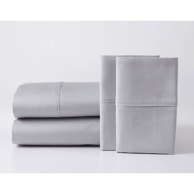 Queen Solid Sheet Set Gray Ghostbed Target
