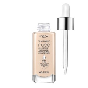L'Oreal Paris True Match Hyaluronic Tinted Serum Makeup Skincare Hybrid - 1 fl oz - 1 of 4