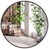 Americanflat - 31x31 Framed Black Round Mirror Circle Mirror for Bathroom, Bedroom, Entryway, Living Room - 2 of 4