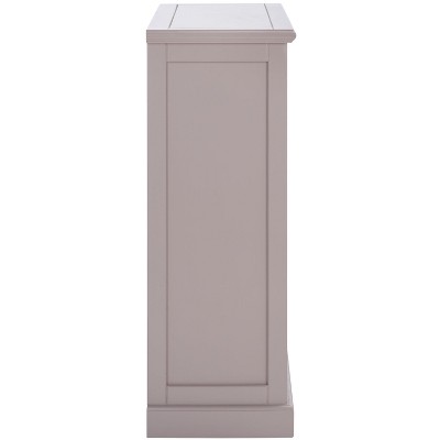 Quartz Gray Wood Cube Bookshelf