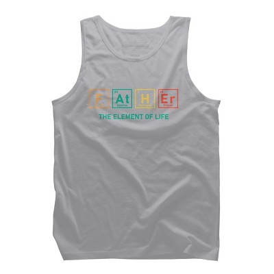Men's Design By Humans Dad Handsome, Charming, See Also ATM By Tank Top