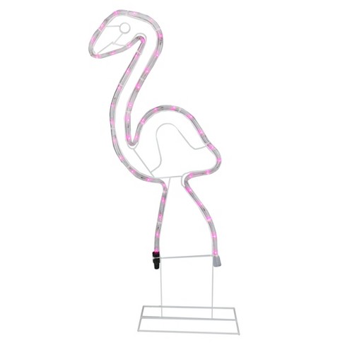Northlight 24 Pink Flamingo Led Rope Light Silhouette Summer