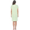 Casual Nights Women's Super Soft Yummy Nightshirt, Short Sleeve Nightgown, Night Dress with Fun Prints & Patterns - 4 of 4