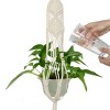 Unique Bargains Indoor Outdoor Macrame Manual Wall-mounted Flower Pot Holder 31.5" - 4 of 4