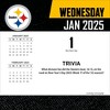 NFL Pittsburgh Steelers 2025 Box Calendar - 3 of 4