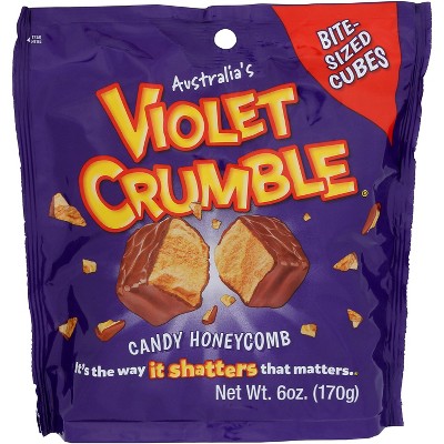 Nestle Violet Crumble Bite-sized Cubes - Case Of 8 - 6 Oz : Target