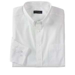 KingSize Men's Big & Tall Tall Wrinkle-Free Button-Down Collar Dress Shirt - 1 of 4