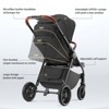 Itopfox Luxury Baby Stroller with Large UPF 50+ Canopy Spacious Seat & Leather Handle One-Hand Foldable Pushchair Lie-Flat Mode, All-Terrain Wheels - 2 of 4