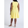 ELOQUII Women's Plus Size Sweater Tennis Dress - 3 of 3