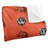Wartburg College Logo Pattern Silky Touch Blanket White 50x60 - 3 of 4