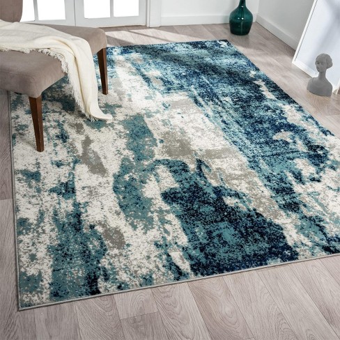 Luxe Weavers Modern Abstract Circle Multi 2x3 Area Rug : Target