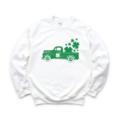 Simply Sage Market Women's Graphic Sweatshirt Shamrock Truck