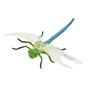 Collectible Wildlife Gifts | Dragonfly, Green & Blue, Flexible, Rubber Toy Animal, Realistic Figure, Model,   Educational Gift,     3"      F1052 B190 - 1 of 4