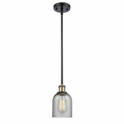 Caledonia - 1 Light Mini Pendant In Industrial Style-10 Inches Tall and 5 Inches Wide