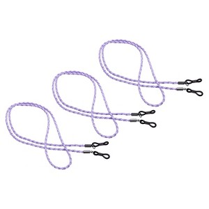 Unique Bargains Adjustable Eyeglass Strap for Reading Blue Light Glasses 3 Pcs - 1 of 4