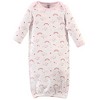 Luvable Friends Infant Girls Cotton Gowns, Unicorn, Preemie/Newborn - 4 of 4