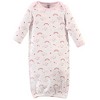 Luvable Friends Infant Girl Cotton Gowns, Unicorn, Preemie/Newborn - image 4 of 4