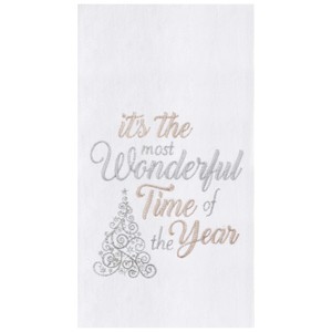 C&F Home It's The Most Wonderful Time of Year Flour Sack Kitchen Towel - 1 of 2