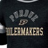 NCAA Purdue Boilermakers Girls' Short Sleeve Striped Shirt - 3 of 3