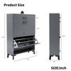 RISOKEYS Shoe Rack Storage Organizer with 2 Flip Drawers,with Metal Handles and Metal Legs,Freestanding Shoe Cabinet for Entryway,Hallway, - 3 of 4