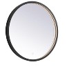 Elegant Lighting Pier 21 inch LED Mirror with Adjustable Color Temperature 3000K/4200K/6400K in Black - 4 of 4