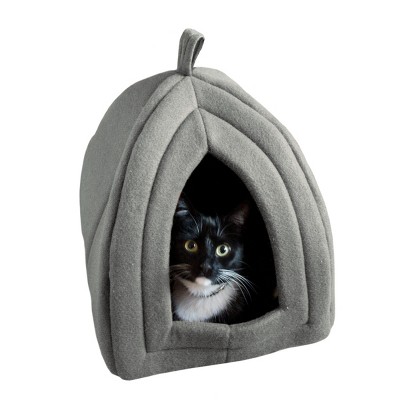 Pet Adobe Igloo Style Pet Tent for Cats, Gray