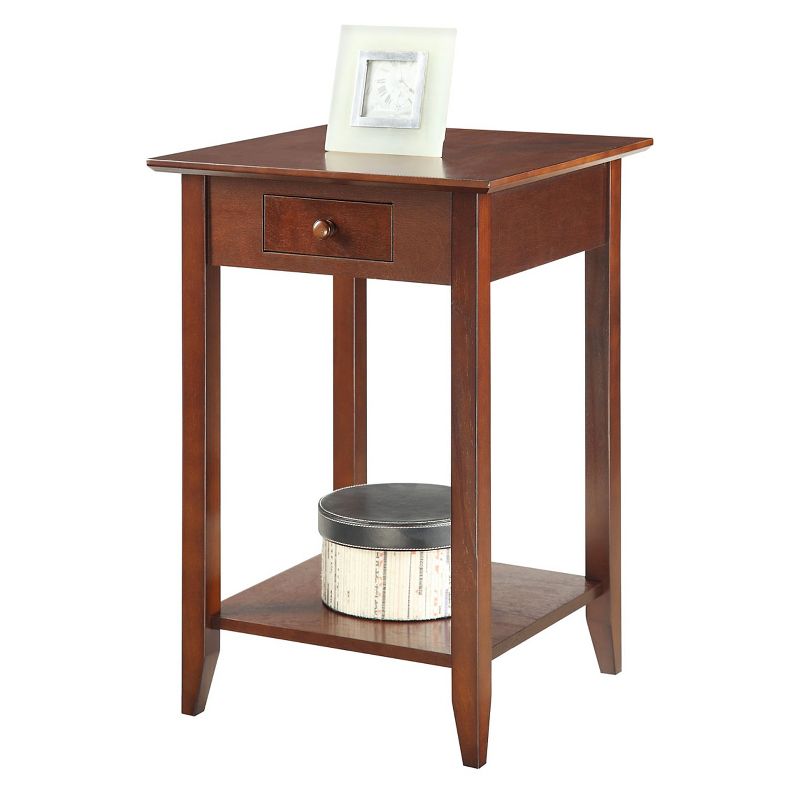 American Heritage End Table with Drawer Shelf - Breighton Home, 3 of 5