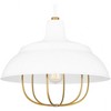 Quoizel Lighting Darmody 1 - Light Pendant in  White Lustre - 3 of 4