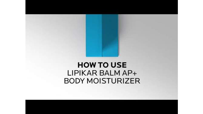 La Roche Posay Lipikar AP+M Triple Repair Body Moisturizing Cream, Body and Face Moisturizer for Dry Skin with Shea Butter and Glycerin - 13.5 oz, 2 of 14, play video