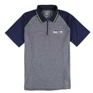 MSX by G-III Mens Seattle Seahawks 1/4 Zip Polo Shirt - 1 of 2