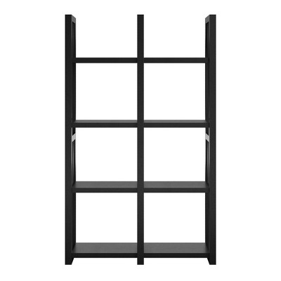 60" Liberty Bookshelf/Room Divider Black - Room & Joy