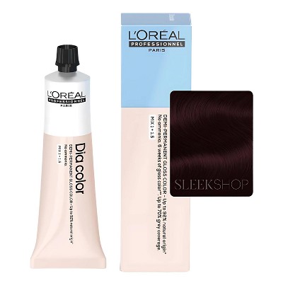 L'Oreal Professionnel DIA COLOR Alkaline Demi-Permanent Gloss Hair Color Dye (formerly Loreal Dia Richesse Haircolor)