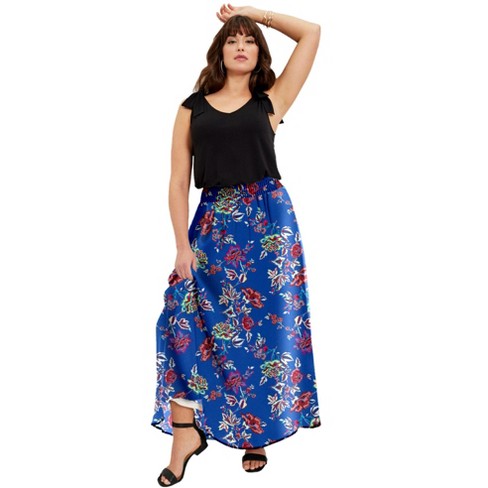 Women's plus size on sale maxi skirts 30 off