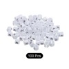 Unique Bargains Plastic Round Color Coding Hanger Garment Hanger Markers Tag 100 Pcs - 3 of 3