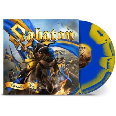 Sabaton - Carolus Rex - Blue Yellow Sunburst (gatefold Lp Jacket ...