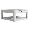 Galano Philia Coffee Table With Drawer - Knotty Oak - 4 of 4