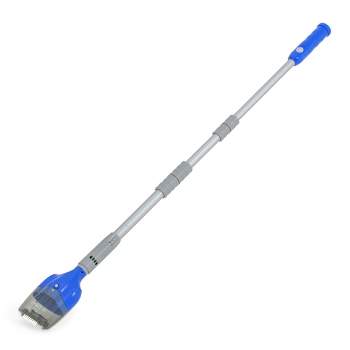 Bestway AquaTech Cordless Pool Cleaning Maintenance Telescopic Adjustable Pole Vacuum Cleaner Kit for 10 Feet Above Ground Pools