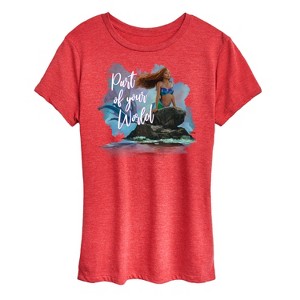 Women's - Disney - Part Of Your World Short Sleeve Graphic T-Shirt - 1 of 4