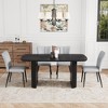 5-Piece Dining Set with MDF Table and 4 PU Chairs - 4 of 4