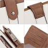 BEAFUP Small Wallet for Women,Leather Slim Womens Wallet Bifold Multi Card Holder Organizer Designer with Removable ID Window - 4 of 4