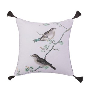 Legacy Bird Tassel Decorative Pillow - Levtex Home - 1 of 3