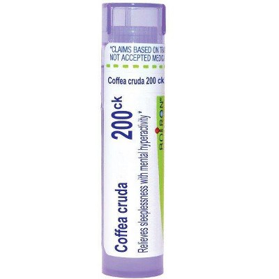 Coffea Cruda 200CK by Boiron Homeopathic Single Medicine For Stress & Sleep  -  80 Pellet