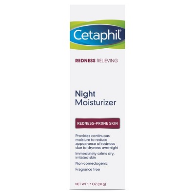 Cetaphil Redness Night Relief Moisturizer Unscented - 1.7oz