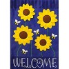 Briarwood Lane Spring Burlap Garden Flag 12x18 For Outdoor Sunflowers and Bees For Spring Garden Flag Flags For Outside - 3 of 4