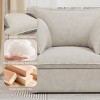 38" Chenille Removable Cover Single Sofa with Solid Wood Frame, Comfortable Accent Chair for Living Room, Bedroom and Office - 3 of 4