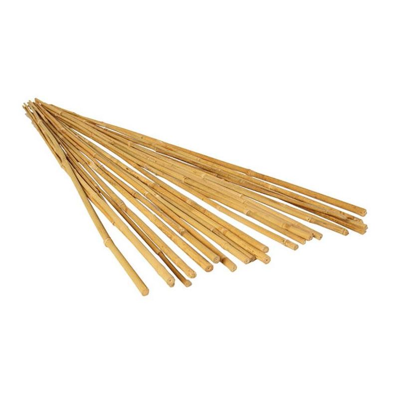 Hydrofarm HGBB4 4-Foot High Strength Natural Finish Bamboo Stakes, 25 Pack, 1 of 6