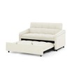 NicBex 47 Inch Loveseat,Modern Comfy Velvet Loveseat Sofa with Adjustable Back & Pull-Out Bed,Small 2-Seater Couch for Living Room - 4 of 4