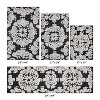 Medallion Collection 4 Piece 100% Cotton Tufted Bathroom Rug Set  with Non-Slip Backing, Machine Washable, Tumble Dry Bath Mat - 2 of 4
