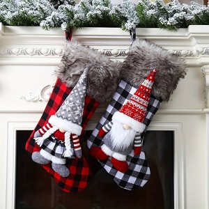 FIONECA 2 Piece Christmas Stocking Set - 1 of 4